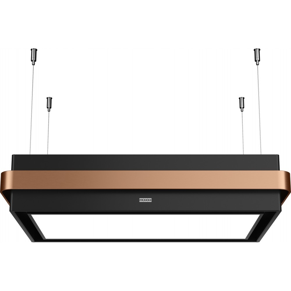345.0726.997-Franke Mythos Masterpiece FMYS BK/CP F80 KL Matt Black+Copper Ada Davlumbaz