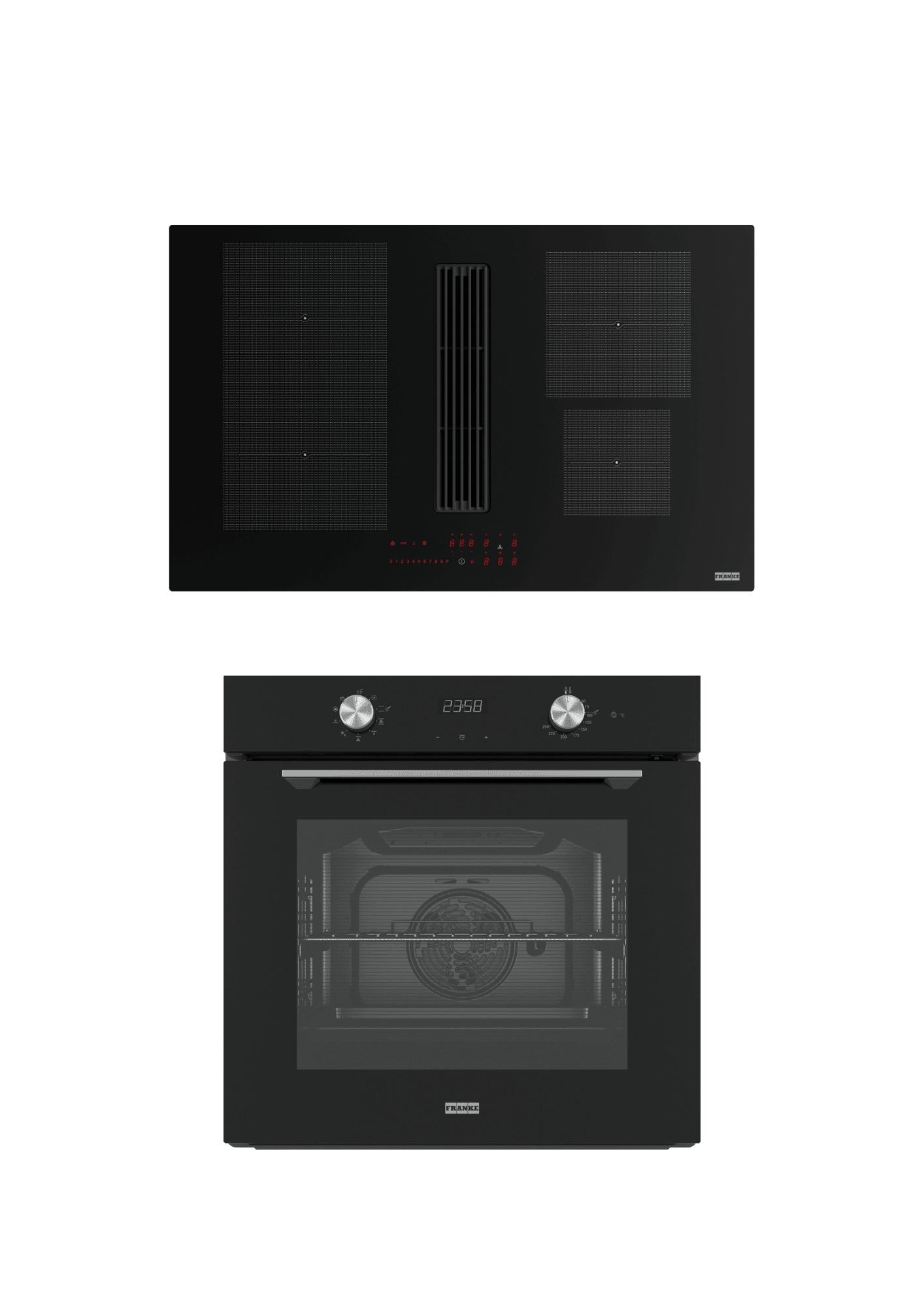 Franke Maris Black Ankastre Set