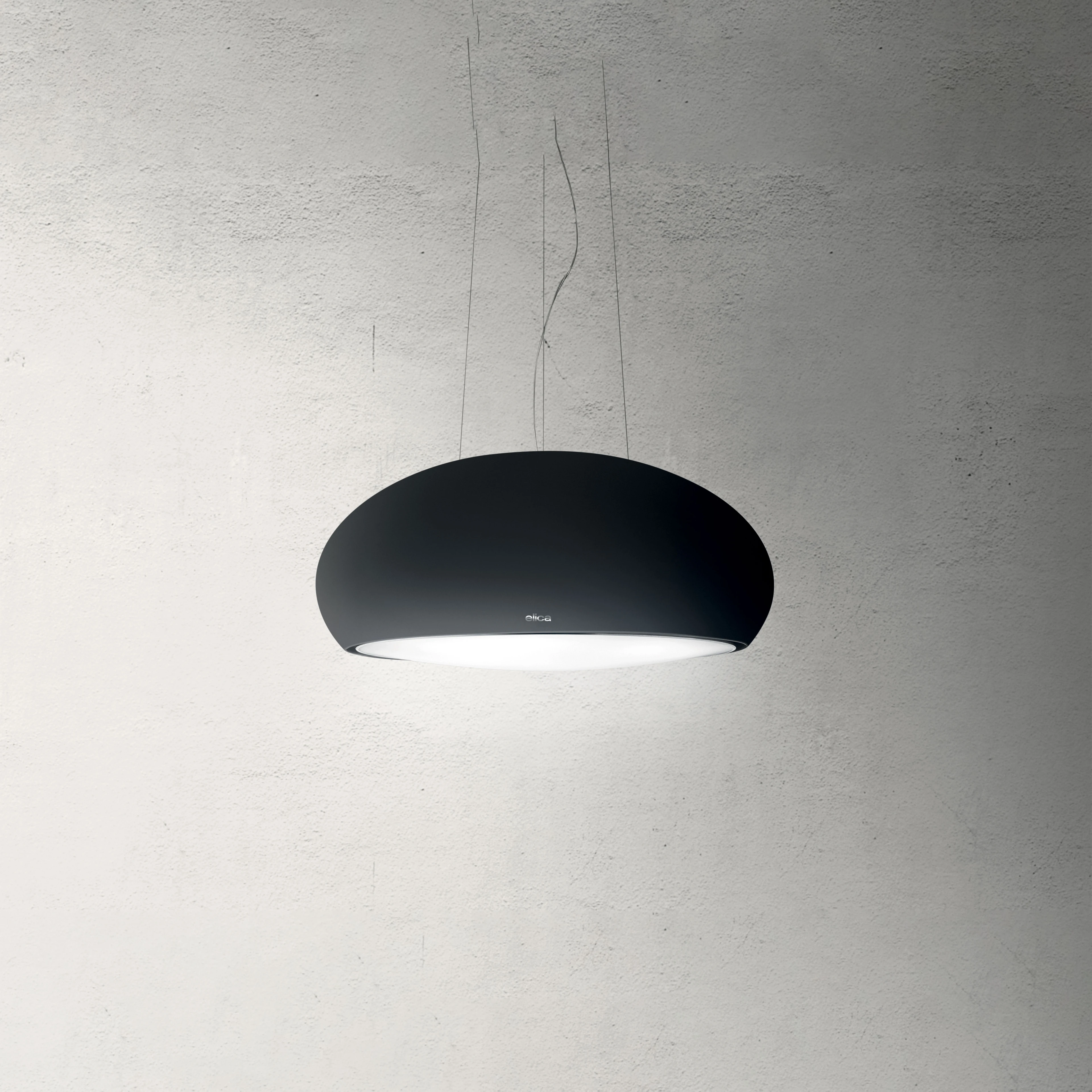 PRF0098393-Elica Ada Tipi Davlumbaz Seashell Bl/F/80 Cm Siyah