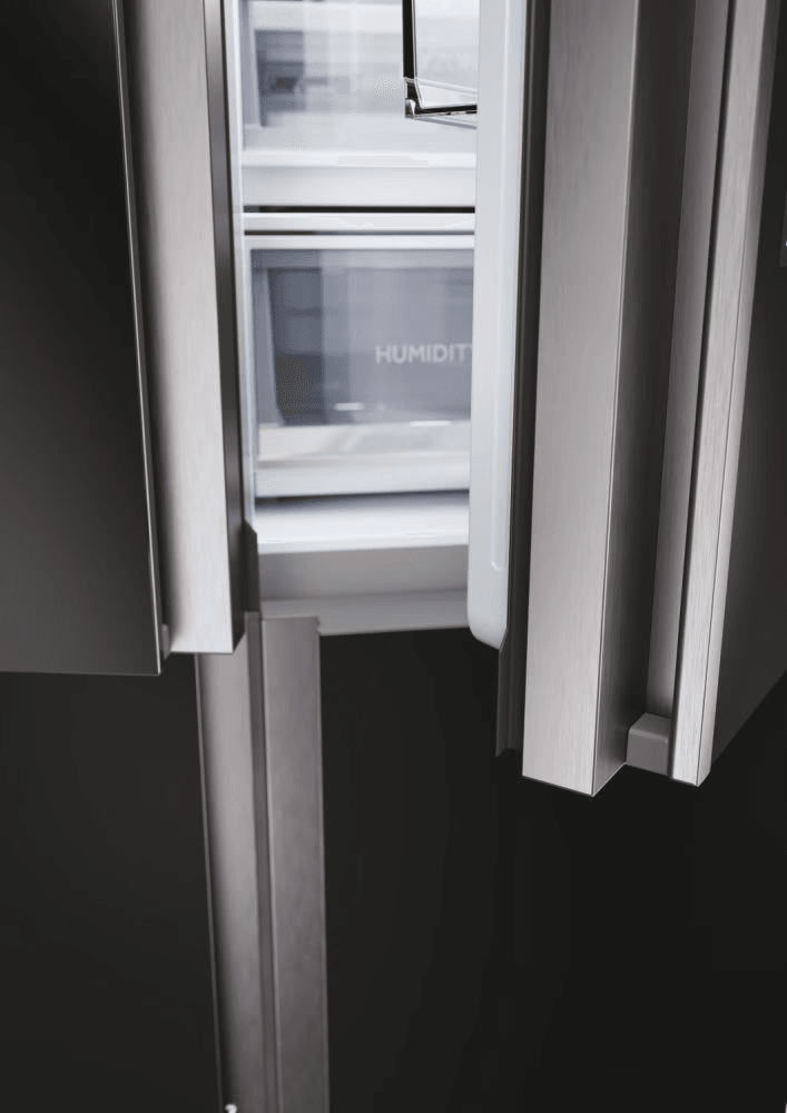 34005645-Haier HCW9919ESGB 4 Kapılı 586 Litre Siyah Solo Buzdolabı