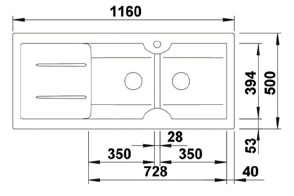 344160-Nuevo Sonas 8 S Sağ Damlalıklı Alu Gri Seramik Eviye