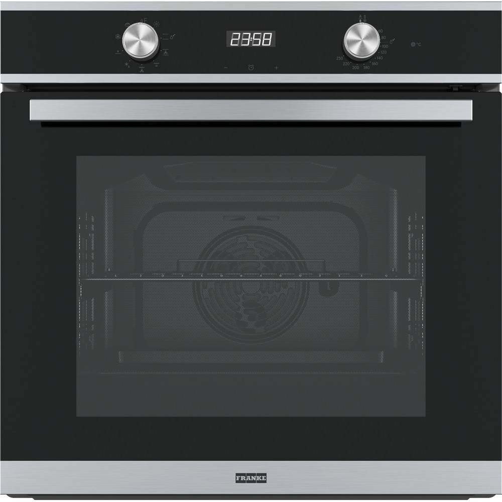 116.0605.990-Franke Smart Fsm 86 H Xs Black Glass/İnox Fırın