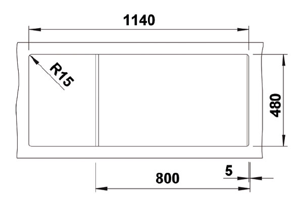 314160-Nuevo Sonas 8 S Sağ Damlalıklı Basalt Seramik Eviye
