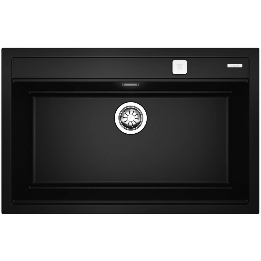 115230057-Teka NOVA 80 WS-TG Siyah Granit Evye