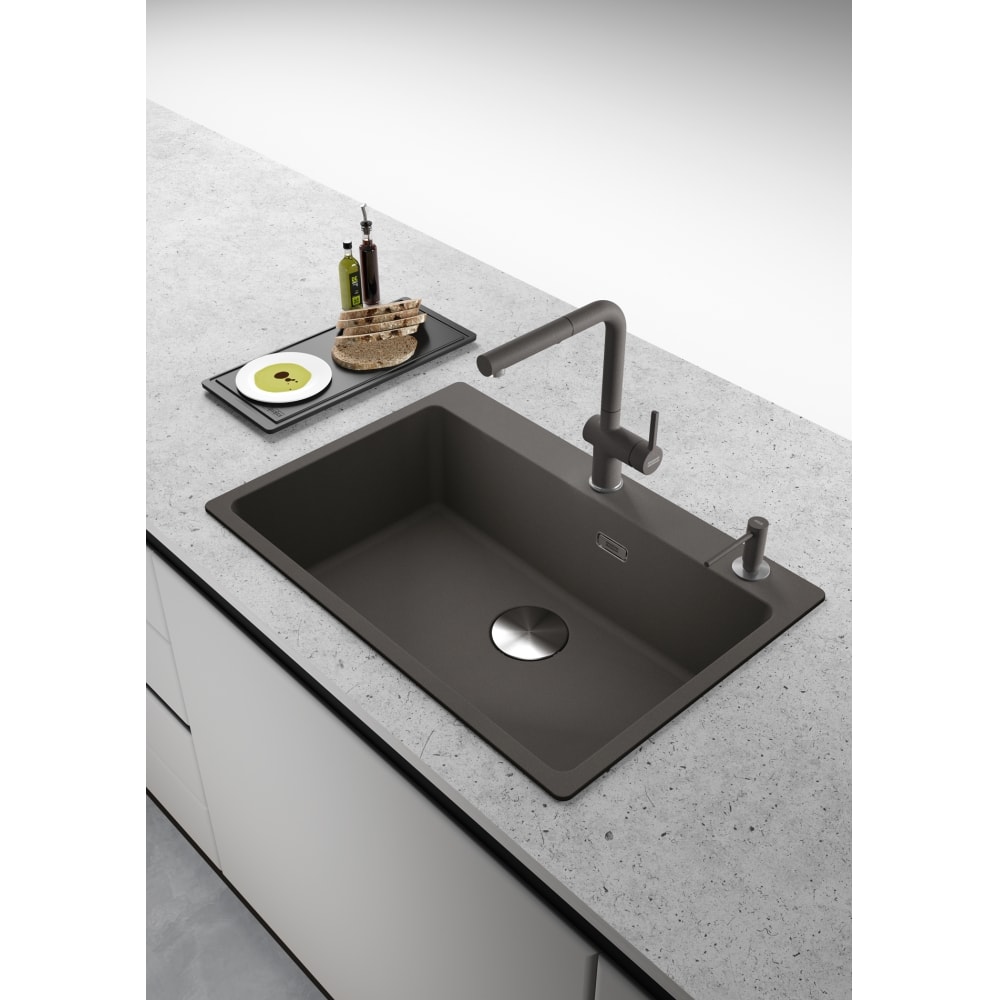 112.0726.571-Franke Slate Grey Sıvı Sabunluk