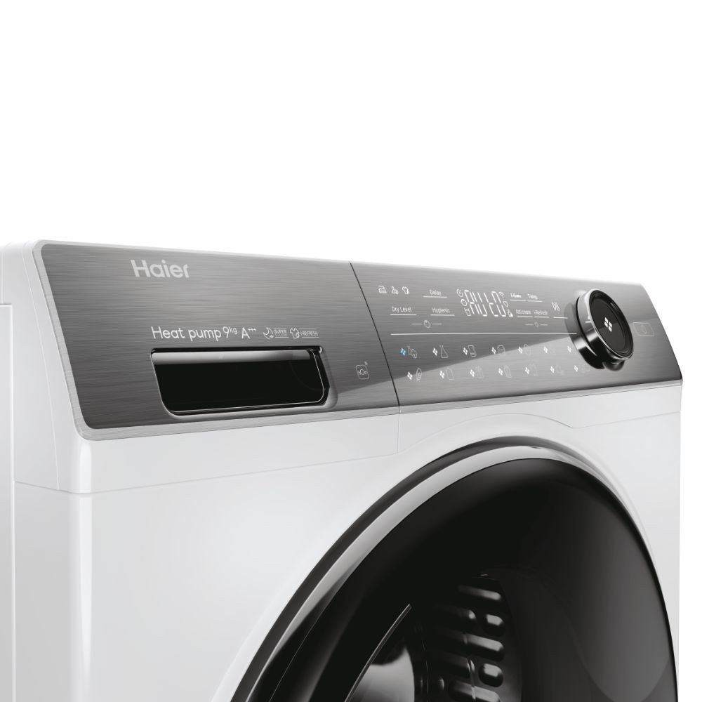 31102660-Haier HD90-A3Q979U1-S 9 Kg Isı Pompalı Kurutma Makinası