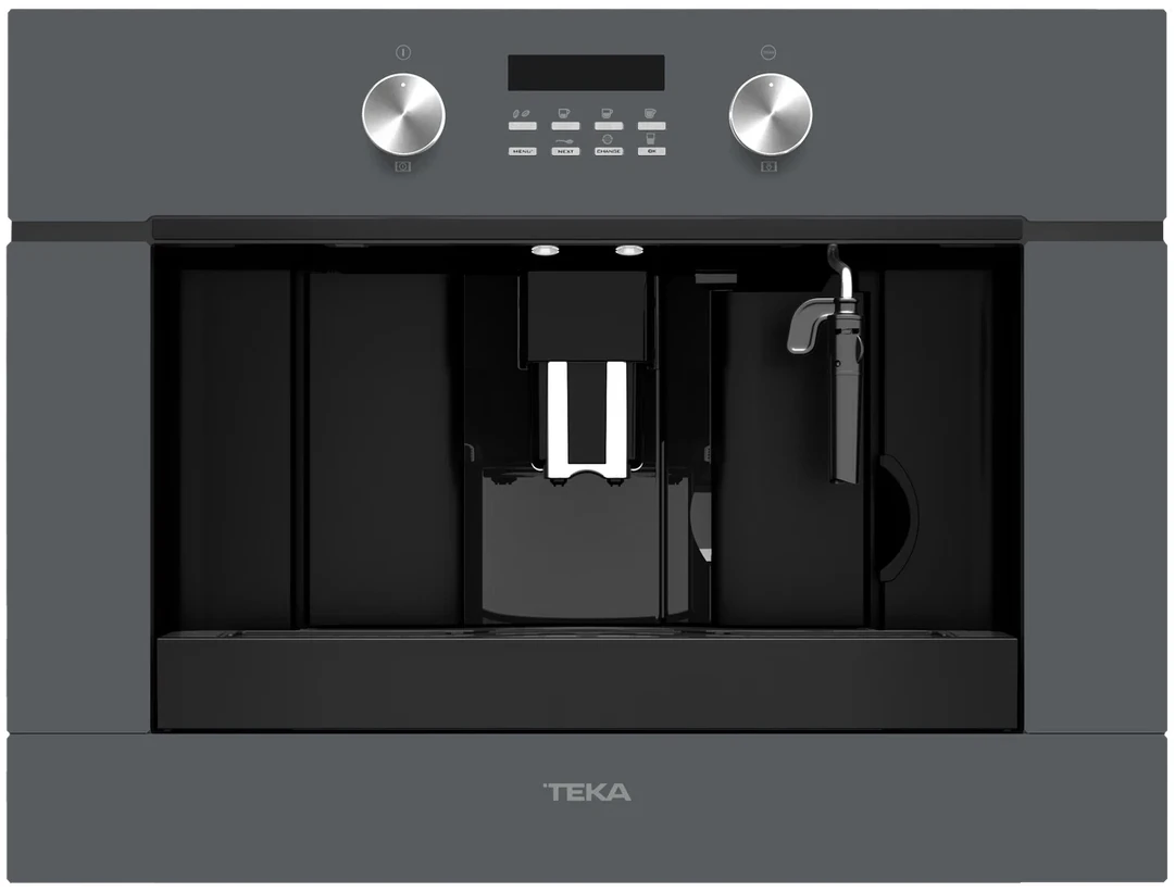 111630003-Teka CLC 855 GM ST Gri Ankastre Kahve Makinesi