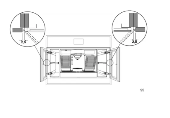 111630005-Teka CLC 8350 MC BK Siyah Ankastre Kahve Makinası