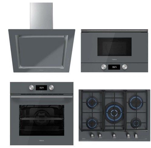 Teka Urban Serisi Gri Set ( HLB 8400 ST - GZC 75330 - DLV 68660 - ML 8200 )