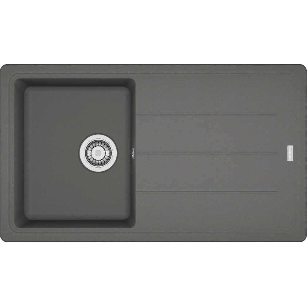 114.0655.947-Franke Basis Bfg 611 Stone Grey Granit Eviye