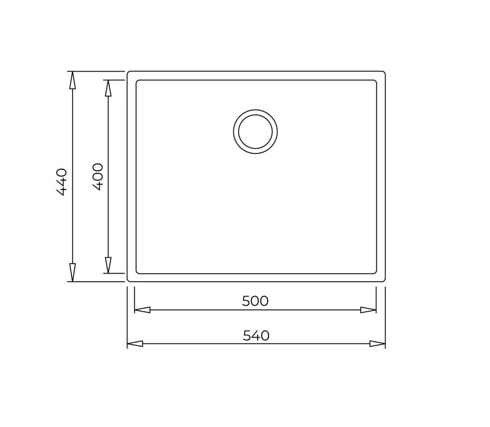 115230022-Teka Square 50.40 Tg Avena Beige Granit Eviye