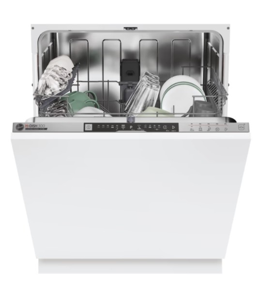 32901736-Hoover HI 3E7L0S-17 Tam Ankastre Bulaşık Makinası