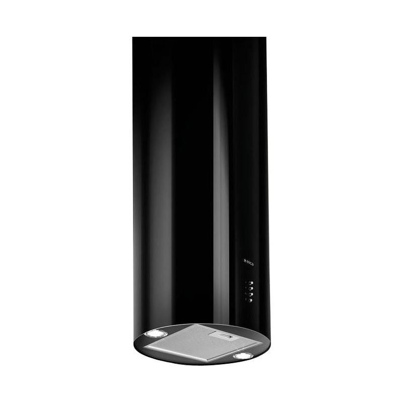 PRF0090717B-Elica Ada Tipi Davlumbaz Tube Pro Island Bl Mat/A/43 Cm