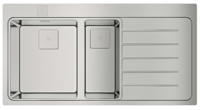 115130000-Teka Zenit RS15 1½B 1D Sağ Çelik Eviye