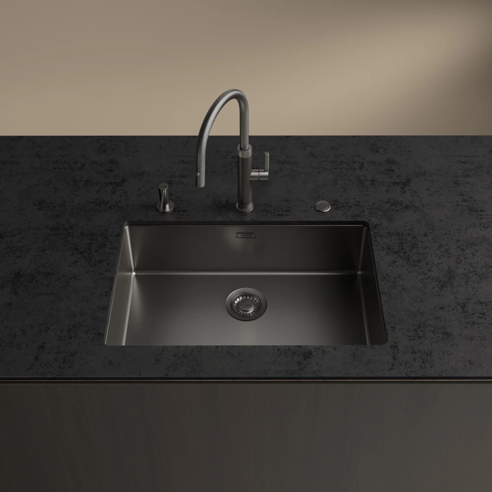 115.0711.555-Franke Mythos Masterpiece Antrasit Spiralli Armatür