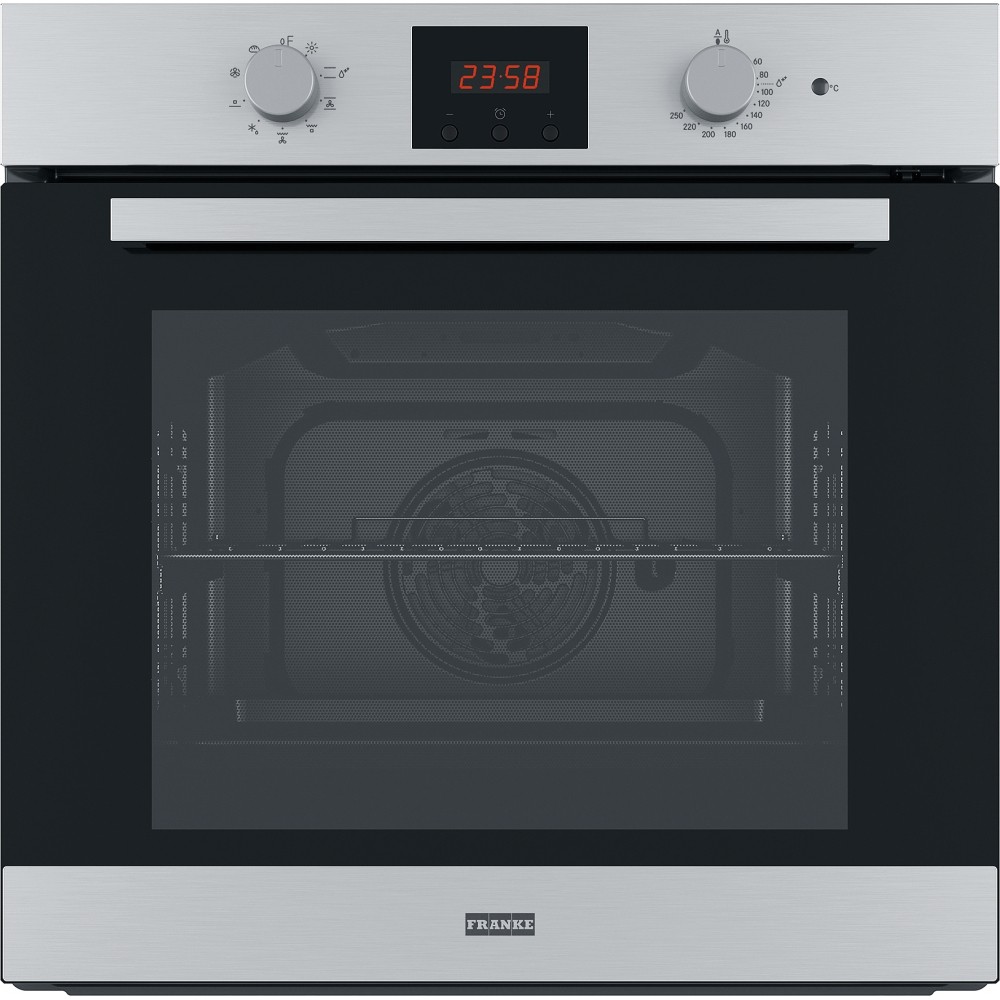 116.0609.446-Franke Fsl 86 H Xs Black Glass/inox Fırın