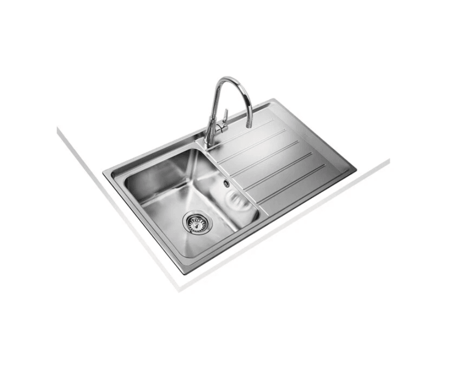 40108701-Teka VITAE 45 B 1B 1D Sol Çelik Eviye