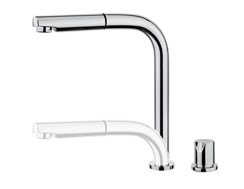 509830200-Teka Auk 983 Krom Pencere Önü Armatürü