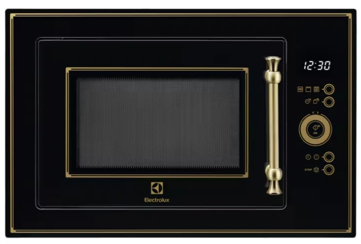 Electrolux-EMT25203OK Rustik Siyah Ankastre Mikrodalga Fırın