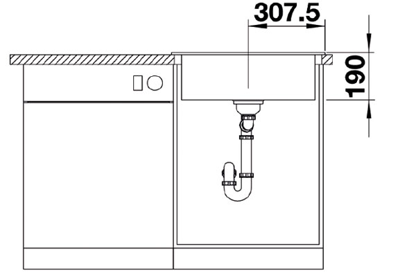 614169-Nuevo Icon 6 Basalt Seramik Eviye