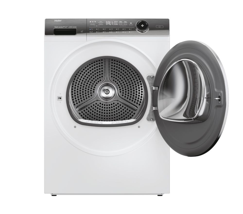 31102660-Haier HD90-A3Q979U1-S 9 Kg Isı Pompalı Kurutma Makinası