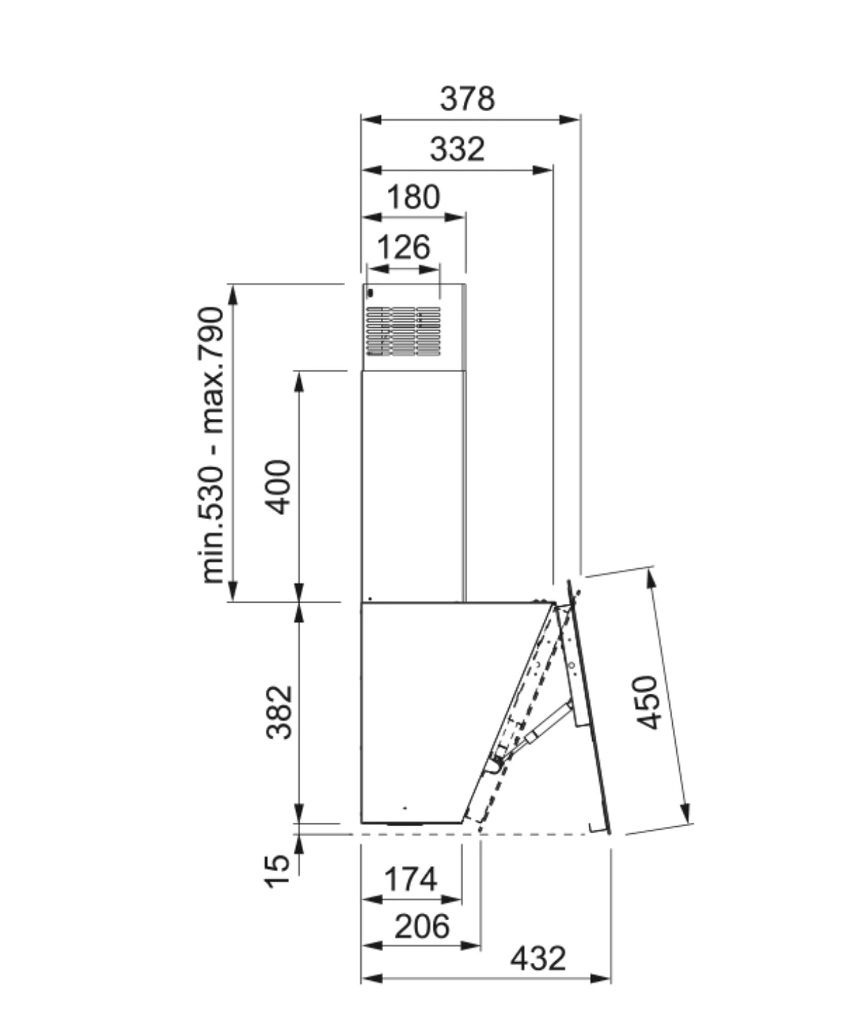 110.0361.903-Franke Fpj 615 V Wh A/600 Beyaz Davlumbaz