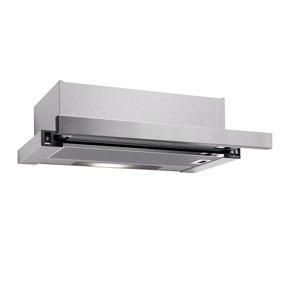 Hibsan 8062 W 60 Beyaz Sürgülü Aspiratör
