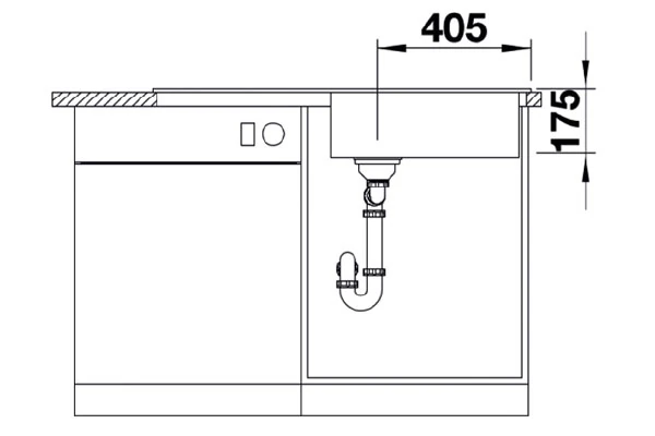 304163-Nuevo Sonas Xl 6 S Çift Yönlü Beyaz Seramik Eviye