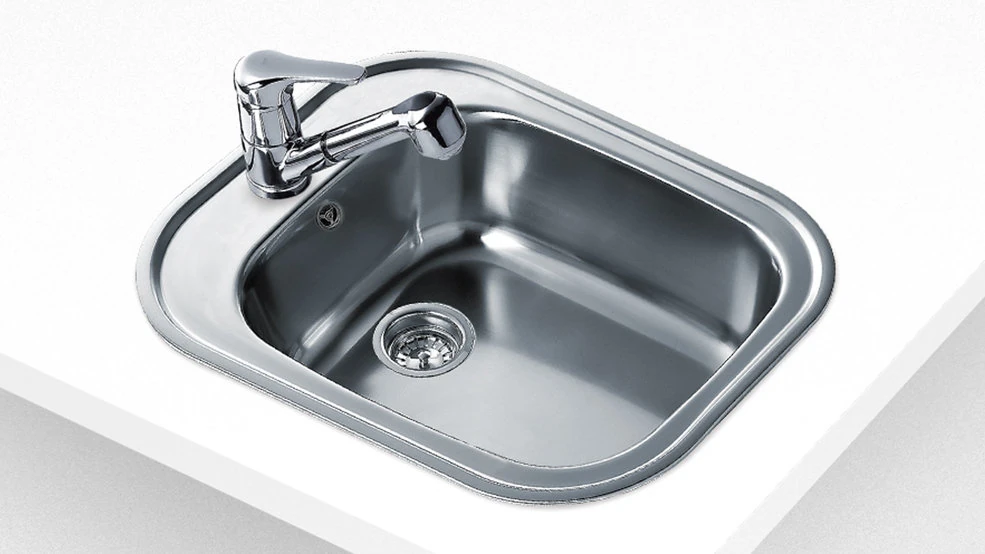 10107026-Teka STYLO 1B Çelik Eviye