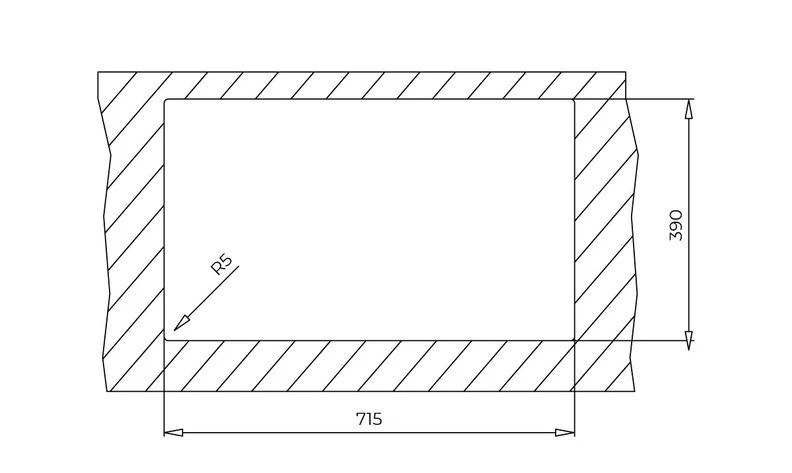 115260025-Teka Square 760 Tg Stone Grey Granit Eviye