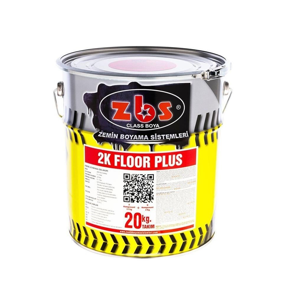 Zbs 2K Floor Plus - Sıvı Seramik 17+3 Kg (Seramik Üstü Zemin Boyası)