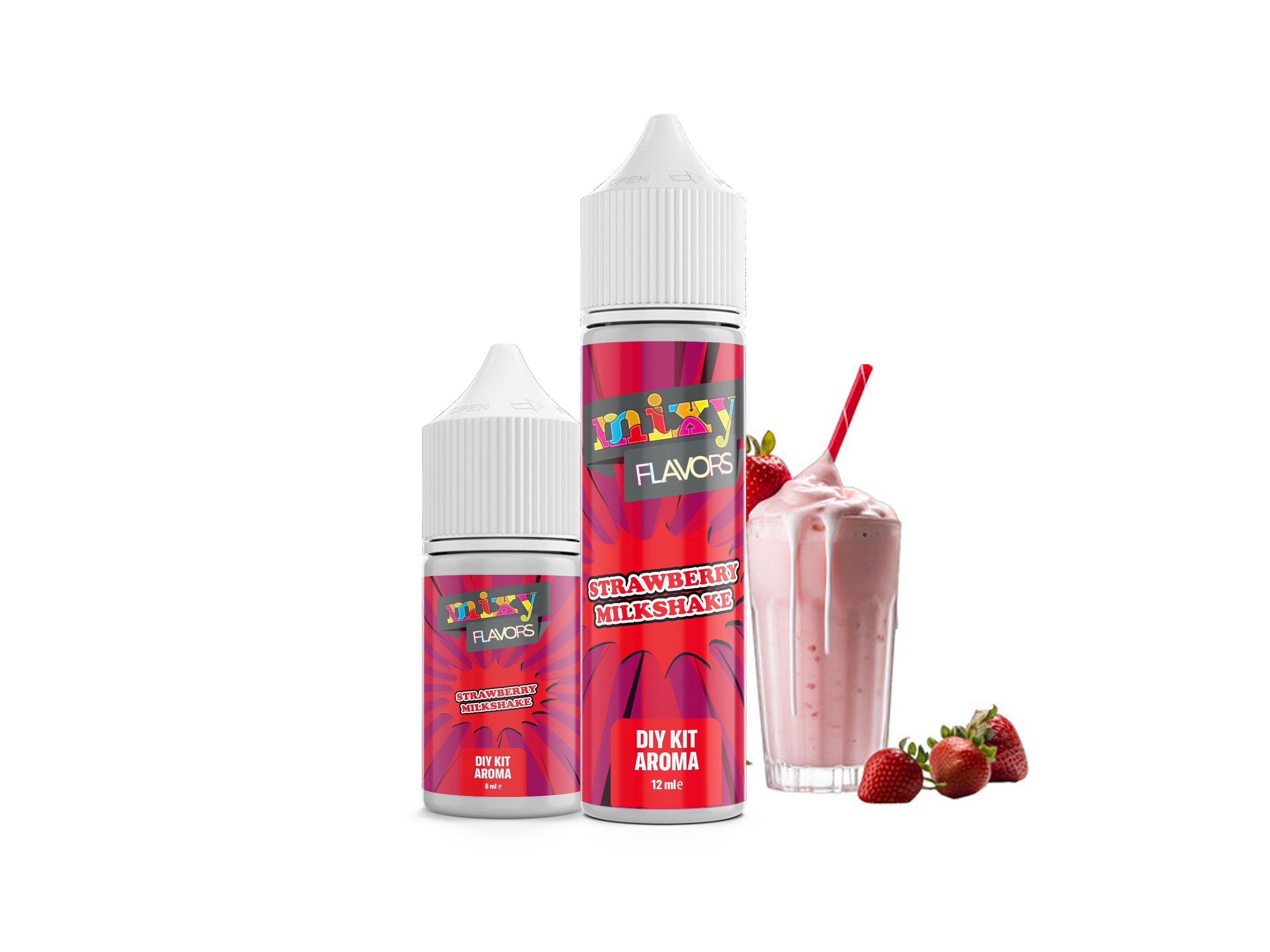 Mixy Strawberry Milkshake DIY KIT Aroma