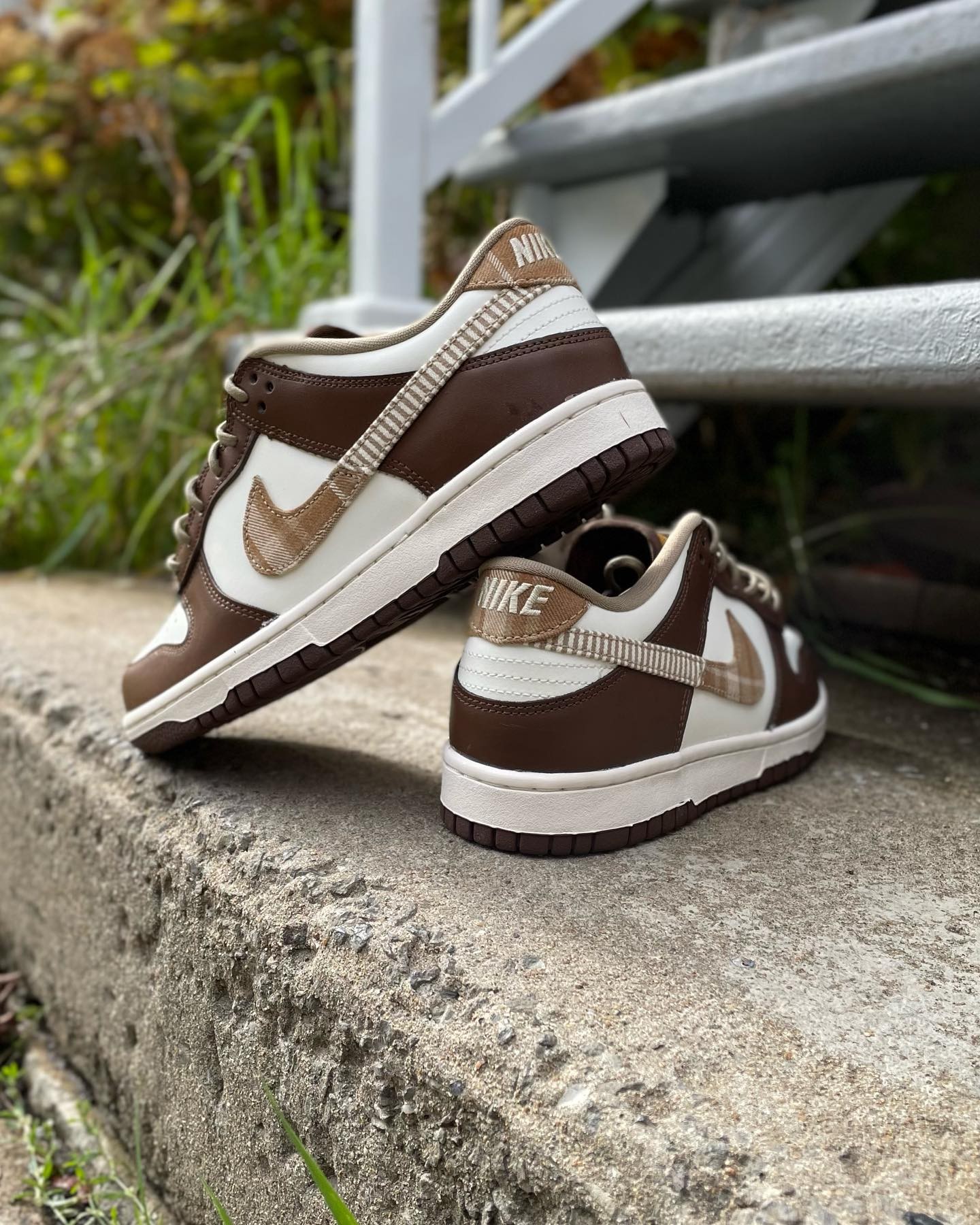 Nike Dunk Low Brown Plaid