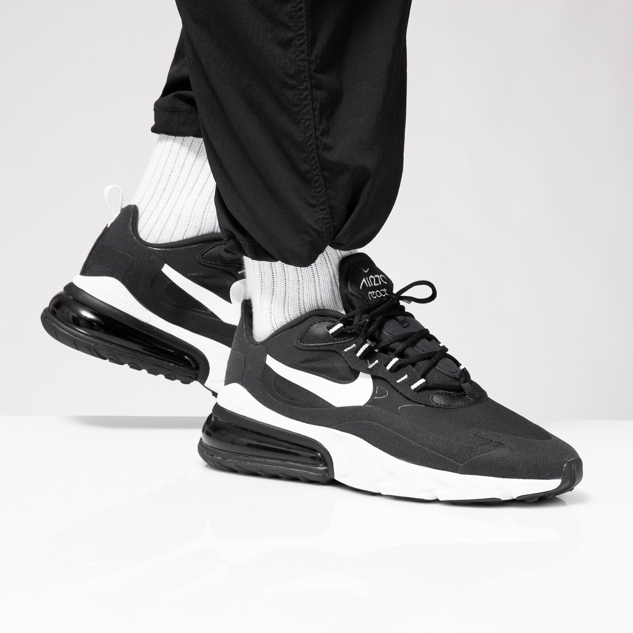 Nike Air Max 270 React Black White