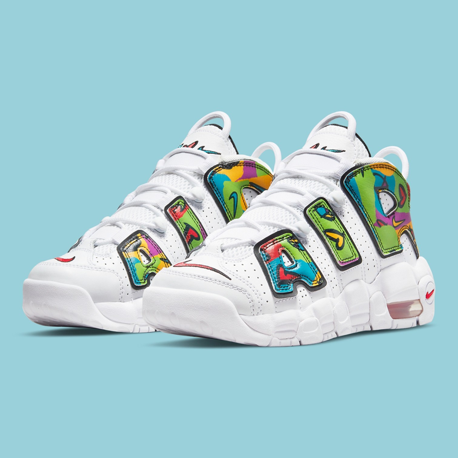 Nike Air More Uptempo Peace, Love, Swoosh