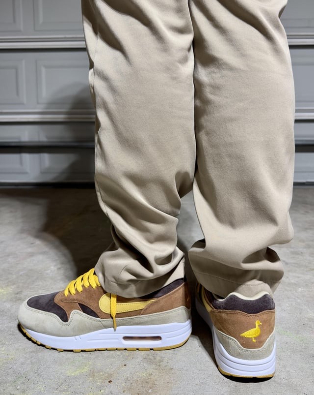 Nike Air Max 1 PRM Duck Pecan Yellow Ochre