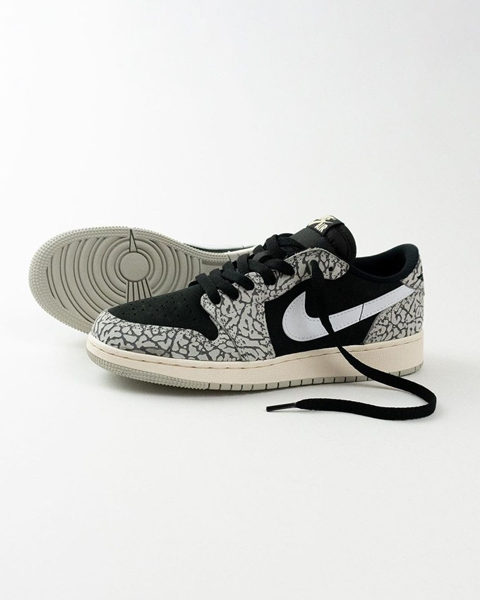 Nike Air Jordan 1 Retro Low Black Cement