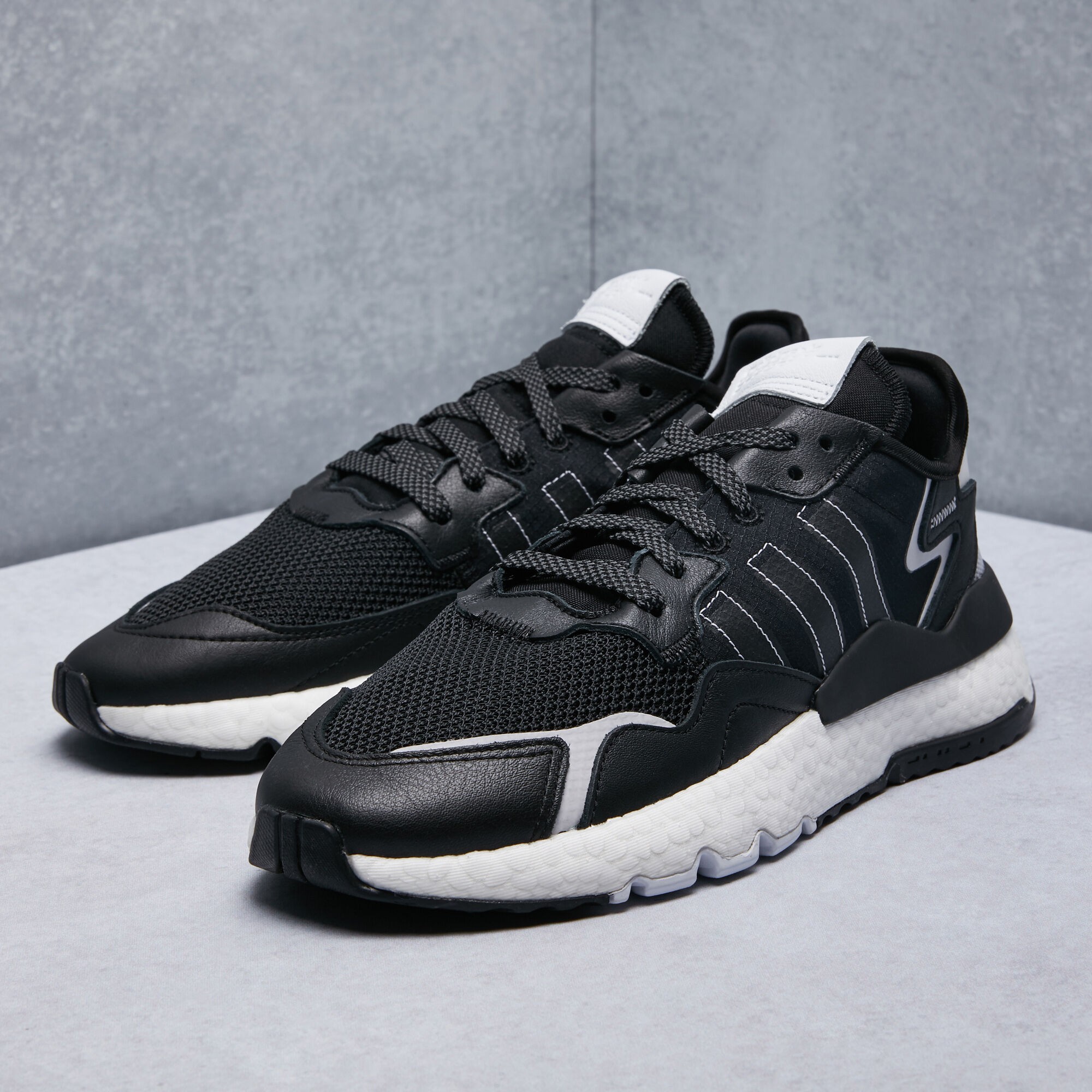 adidas Nite Jogger Core Black White