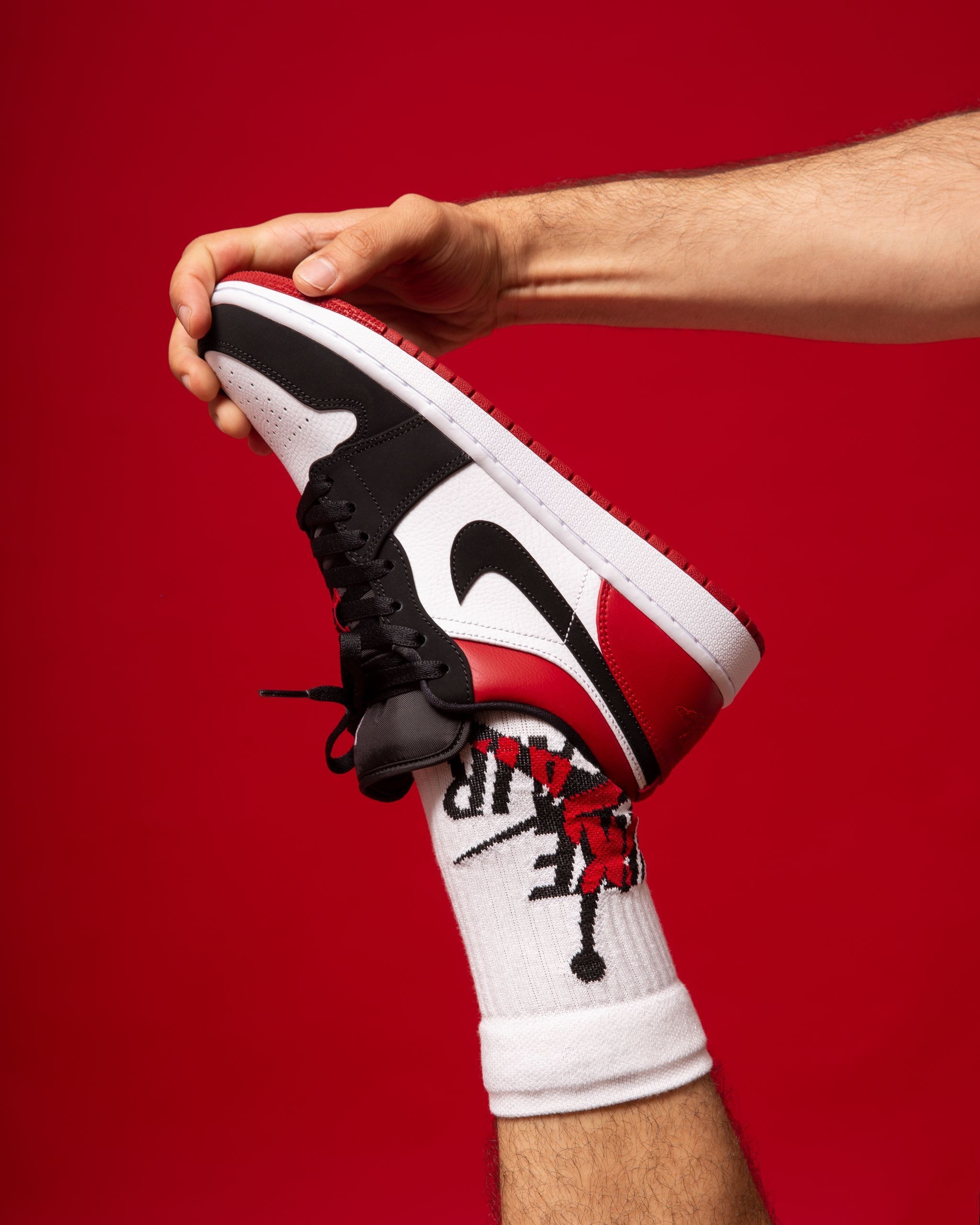 Nike Air Jordan 1 Low Black Toe