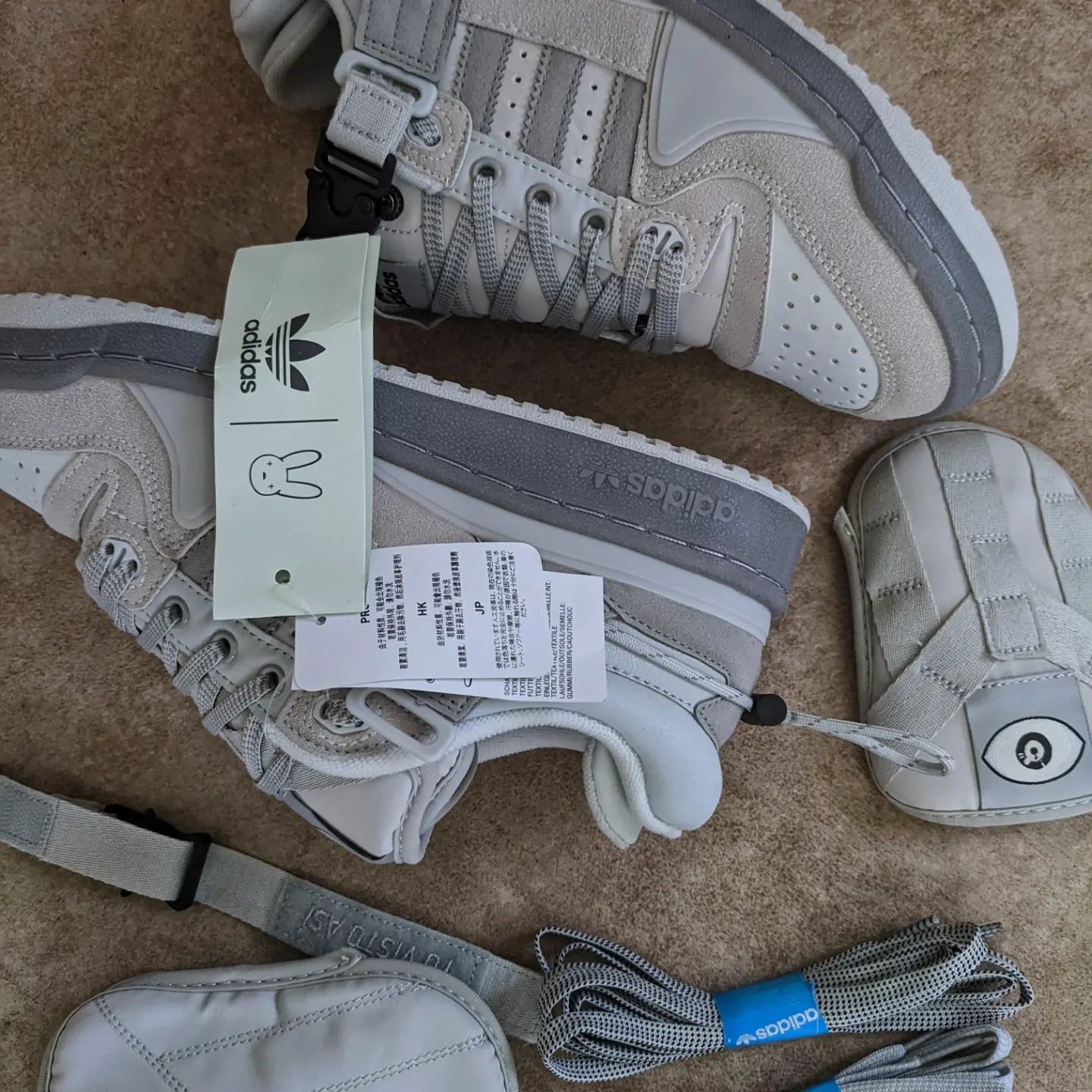 adidas Forum Low x Bad Bunny Grey