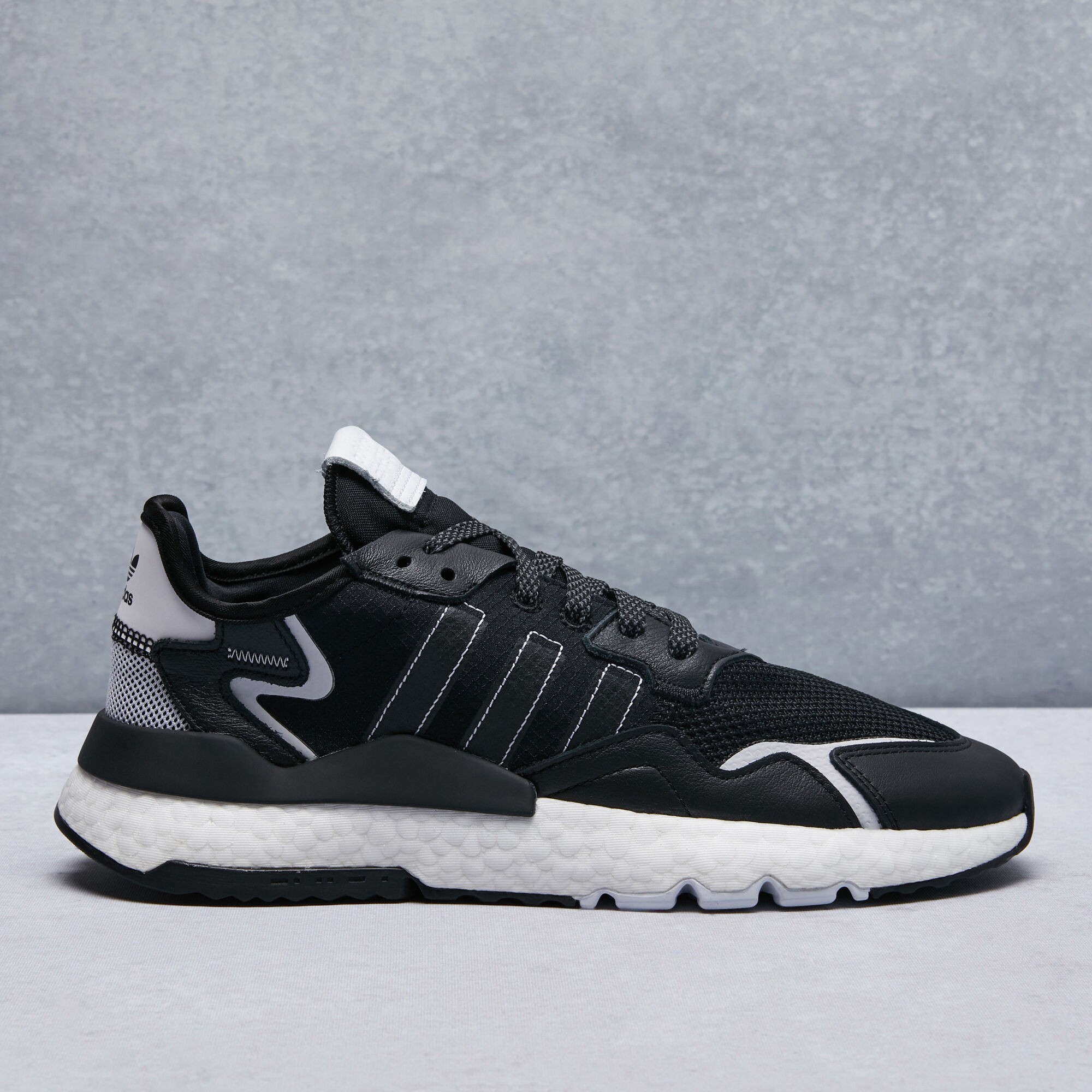 adidas Nite Jogger Core Black White