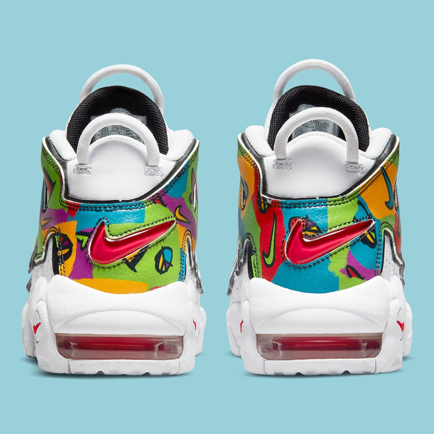 Nike Air More Uptempo Peace, Love, Swoosh