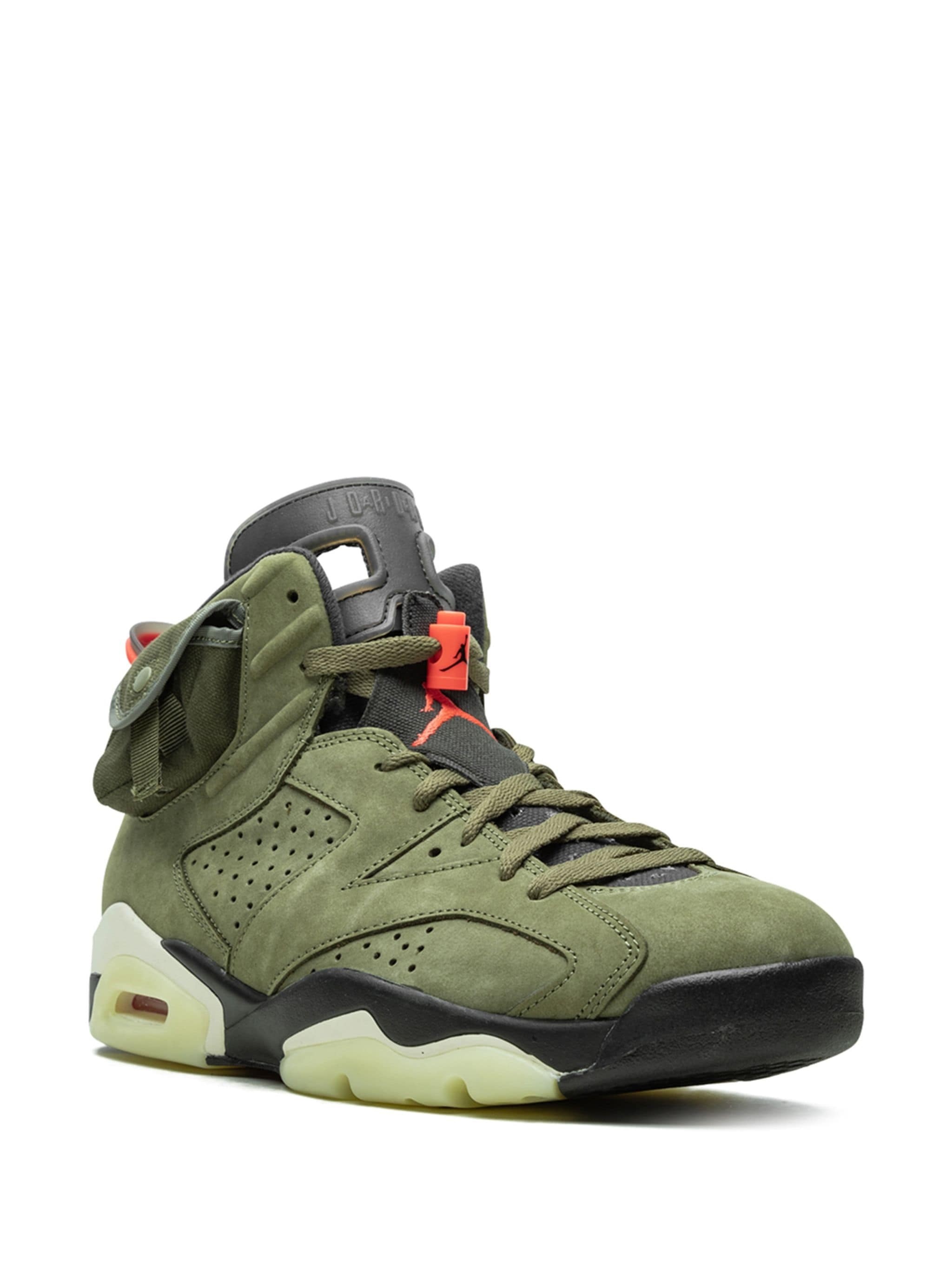 Nike Air Jordan 6 Retro Travis Scott Olive Green