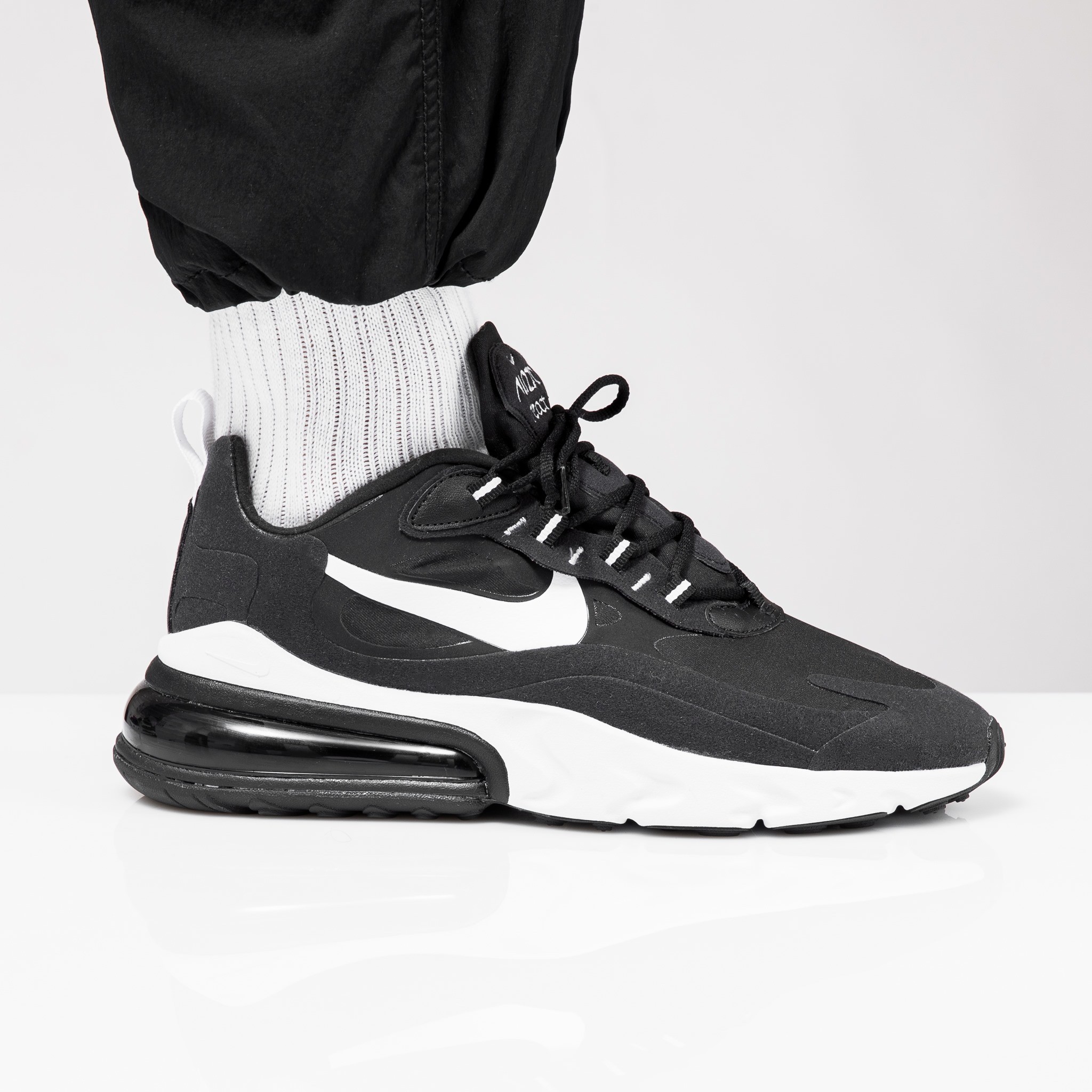 Nike Air Max 270 React Black White