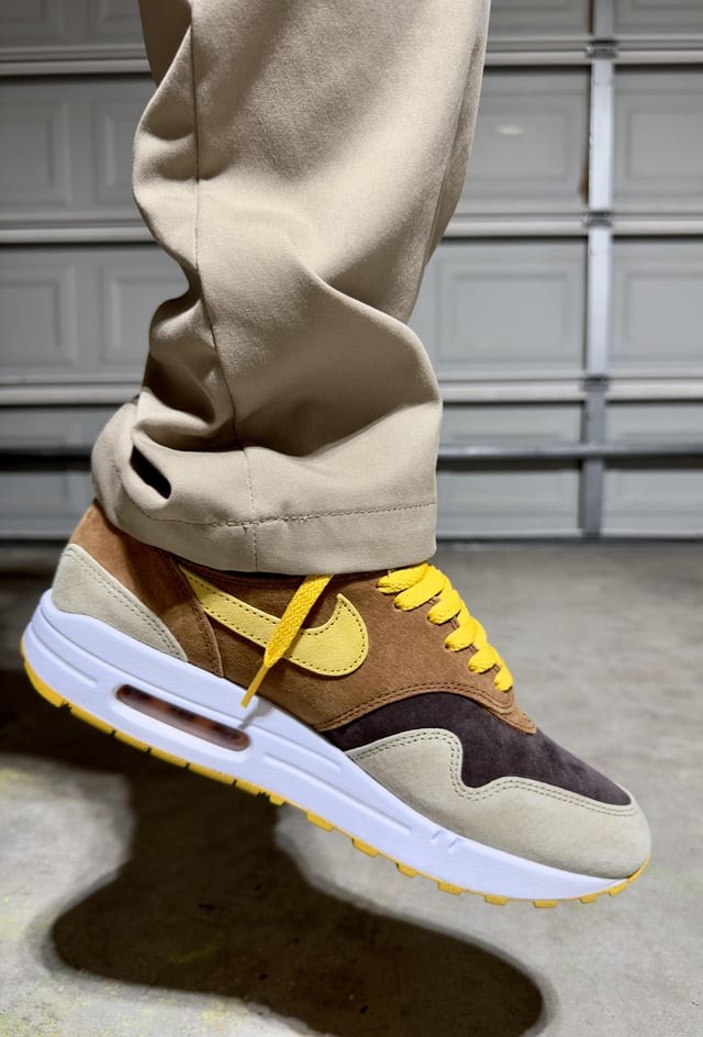 Nike Air Max 1 PRM Duck Pecan Yellow Ochre