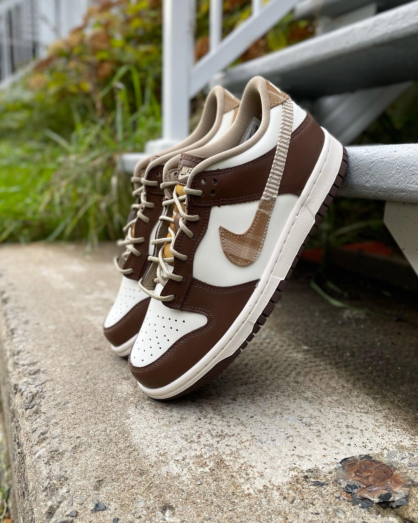 Nike Dunk Low Brown Plaid