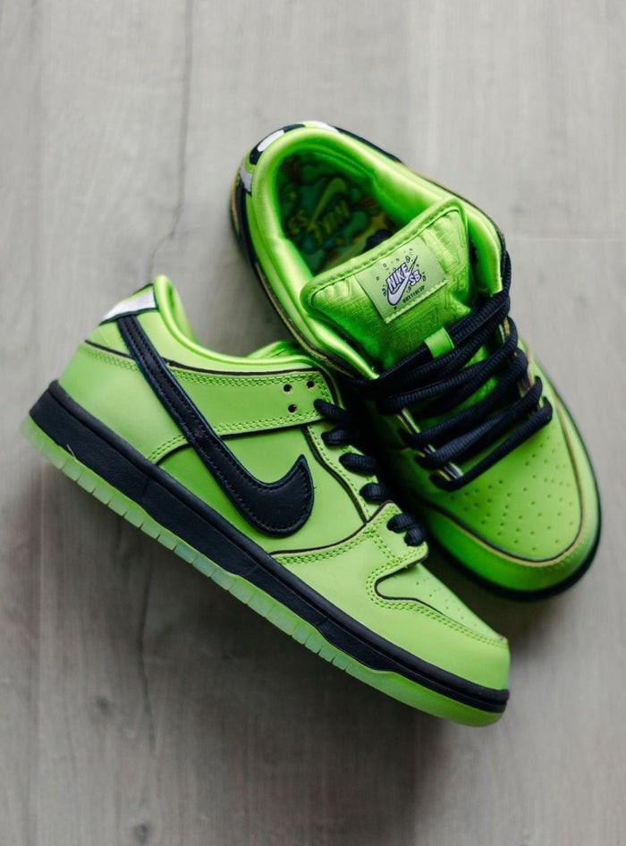 Nike SB Dunk Low The Powerpuff Girls Buttercup