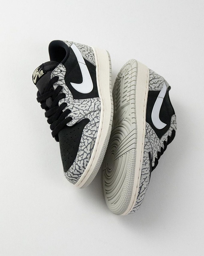 Nike Air Jordan 1 Retro Low Black Cement