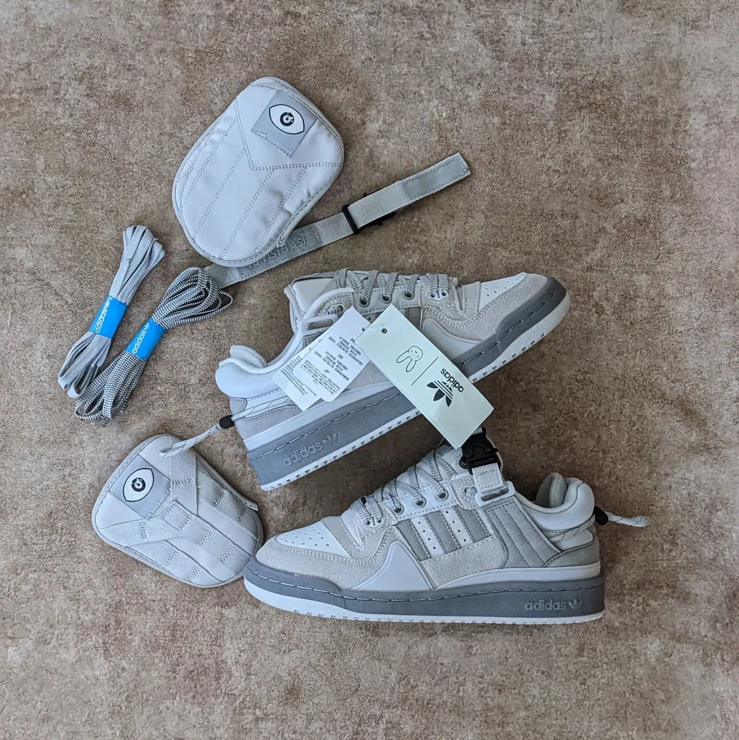 adidas Forum Low x Bad Bunny Grey