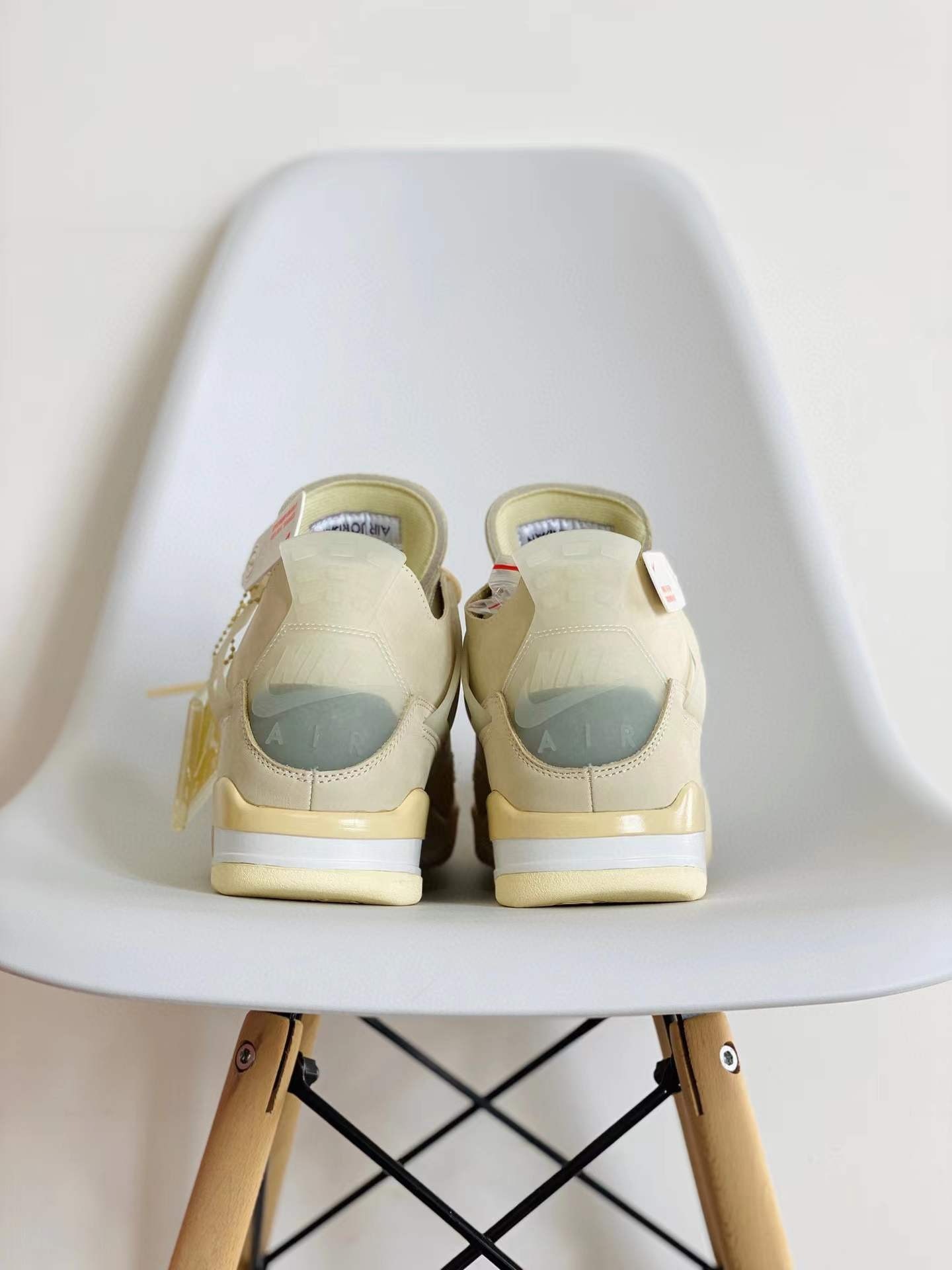 Nike Air Jordan 4 Retro x Off-White Sail